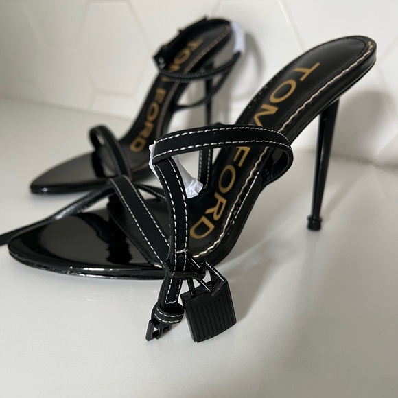 TOM FORD LOCK STILETTO HEEL SIZE 36